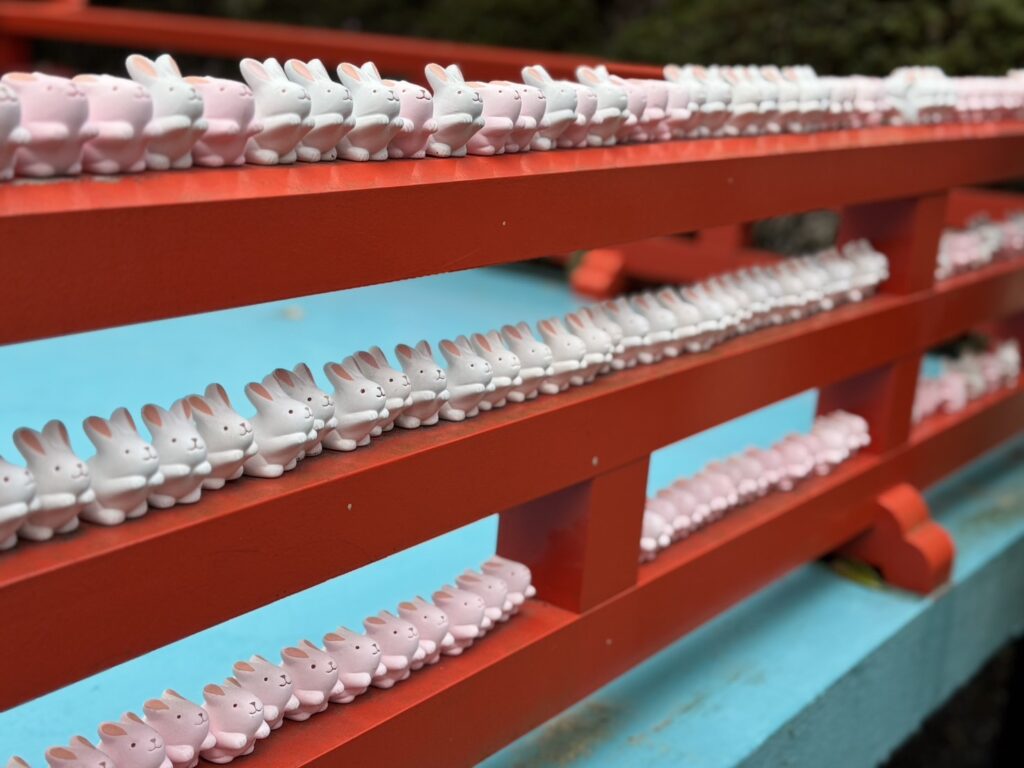 岡崎神社のウサギ2